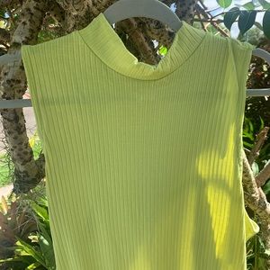 Ribbed Turtleneck Dress